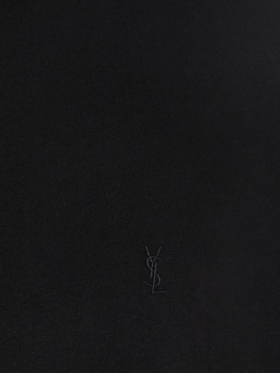 26SS 생로랑 반팔 티셔츠 862769 Y38AK1000 Black - SAINT LAURENT