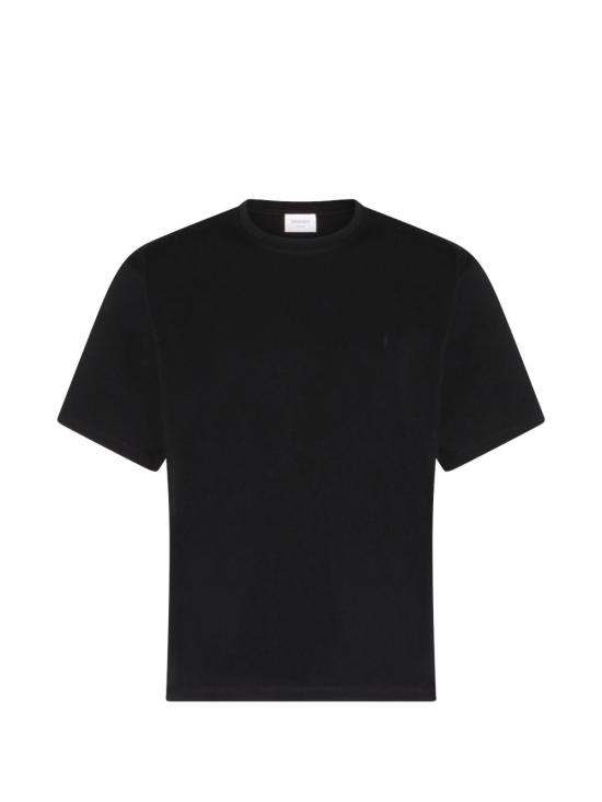 26SS 생로랑 반팔 티셔츠 862769 Y38AK1000 Black