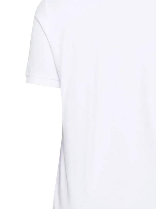 26SS 메종키츠네 폭스 헤드 레귤러 폴로 티셔츠 PM00209KP0002 P100 White - MAISON KITSUNE