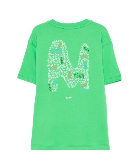 26SS [키즈] 엠에스지엠 티셔츠 S6MSJBTH232 MS006 Irish green - MSGM