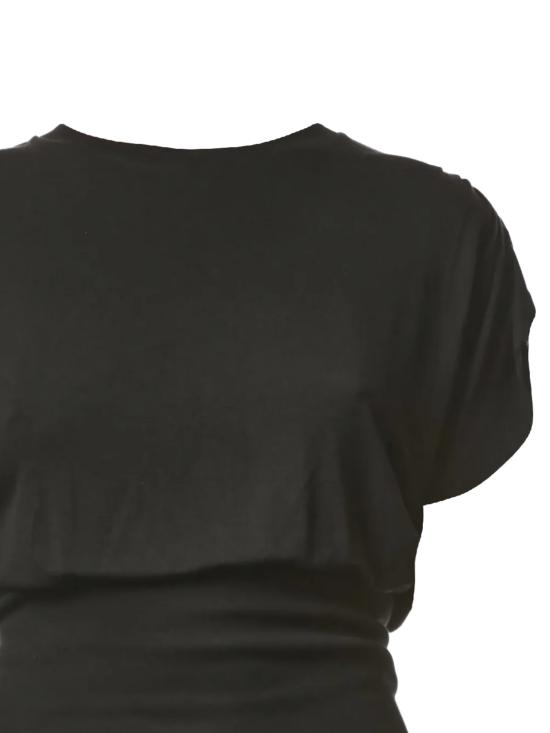 26SS 톰크롬 반팔 티셔츠 WTS62403 BLACK Black - THOM KROM