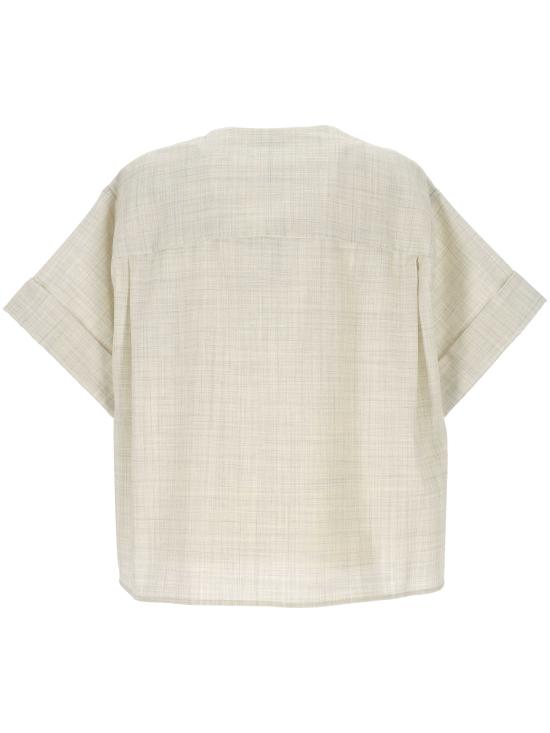 26SS 조셉 반팔 티셔츠 JF009692 1290 MARBLE MELANGE - JOSEPH