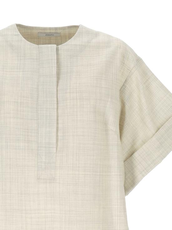 26SS 조셉 반팔 티셔츠 JF009692 1290 MARBLE MELANGE - JOSEPH