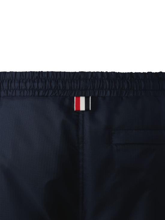 26SS 톰브라운 샤이니 립스탑 4바 트랙 팬츠 MTU349C F1095415 Blue - THOM BROWNE