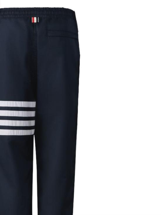 26SS 톰브라운 샤이니 립스탑 4바 트랙 팬츠 MTU349C F1095415 Blue - THOM BROWNE