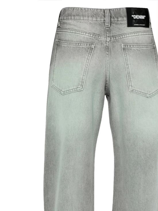 26SS 오프화이트 데님 팬츠 2YA069S26DEN003 W055 GREY MINT WHITE - OFF WHITE
