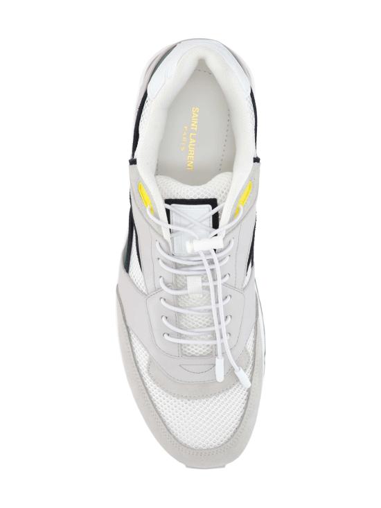 26SS 생로랑 스니커즈 862577 AAGB79264 BIANCO AIR GREY ALLU - SAINT LAURENT