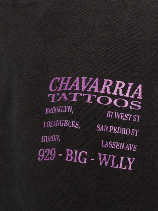 26SS 윌리 차바리아 반팔 티셔츠 WCJSY0178 001 - WILLY CHAVARRIA