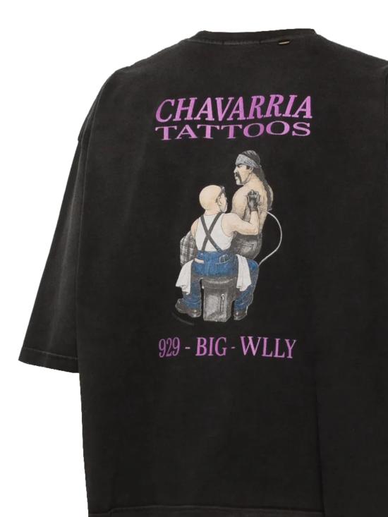 26SS 윌리 차바리아 반팔 티셔츠 WCJSY0178 001 - WILLY CHAVARRIA