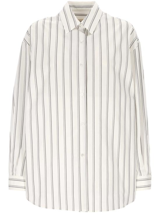 26SS 베르사체 셔츠 1024428 1A179002WF40 OFF WHITE BLACK