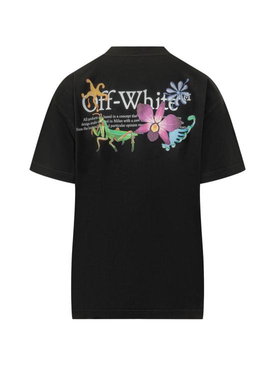 26SS 오프화이트 반팔 티셔츠 2AA089S26JER005 W003 Black - OFF WHITE