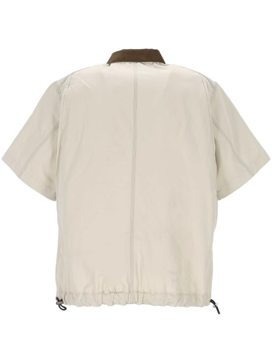 26SS 사카이 X 칼하트 WIP 반팔 셔츠 26 03991M 199 White - SACAI X CARHARTT WIP