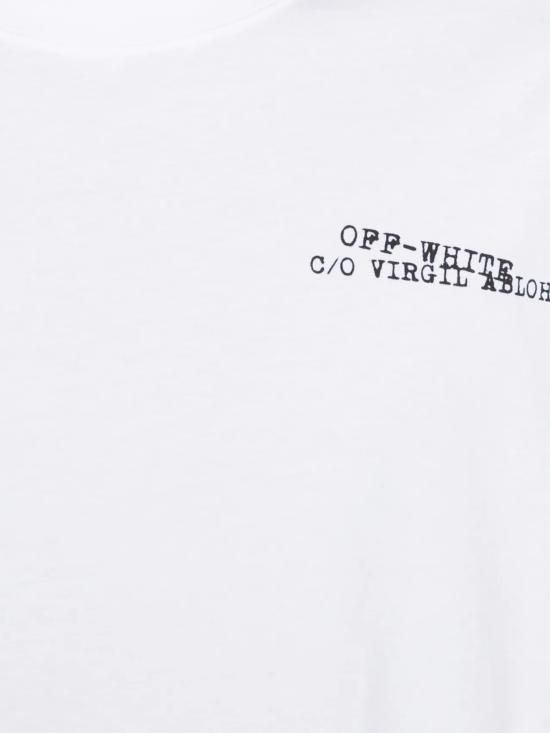 26SS 오프화이트 반팔 티셔츠 44MAA120S26J00K 100 White - OFF WHITE