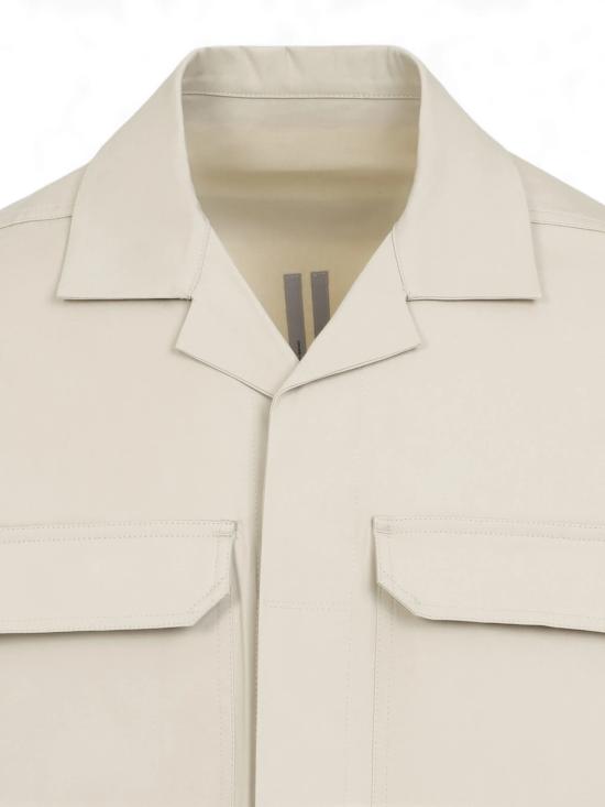 26SS 릭 오웬스 반팔 셔츠 RU01F2298 TE138 Sand - RICK OWENS