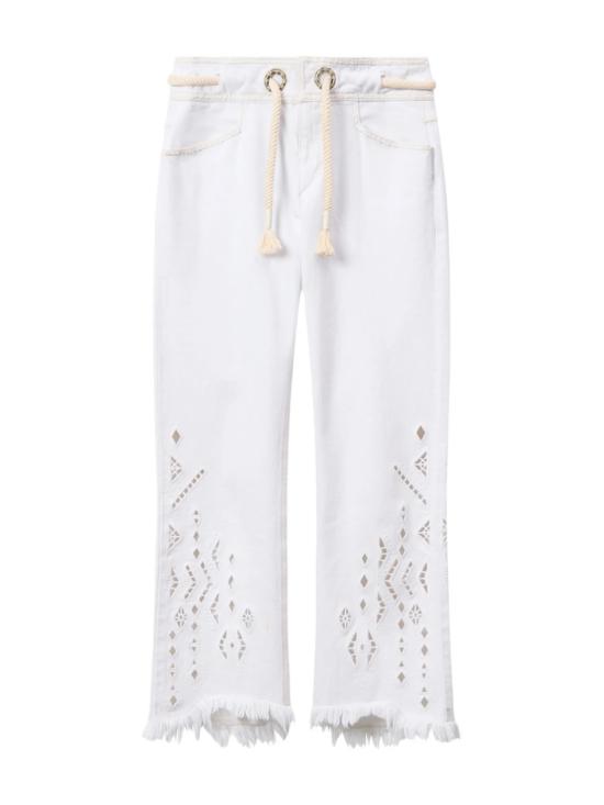 26SS 이자벨마랑 스트레이트 팬츠 PA0694FA D2H01I20WH White