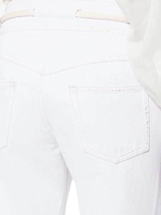 26SS 이자벨마랑 스트레이트 팬츠 PA0694FA D2H01I20WH White - ISABEL MARANT