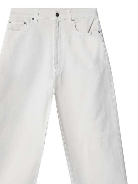 26SS 피비 파일로 츄잉검 코튼 드롭 진 AP31CO3131 122CK Chalk - PHOEBE PHILO