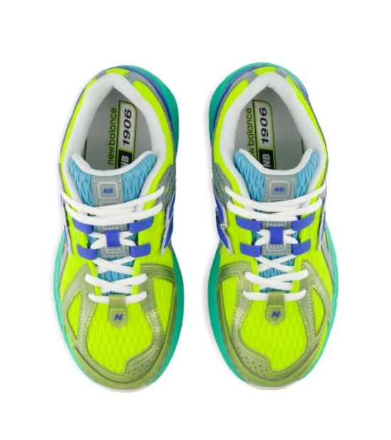 26SS [키즈] 뉴발란스 스니커즈 G19064IK ALKALINE GREEN BLUE BIRD - NEW BALANCE