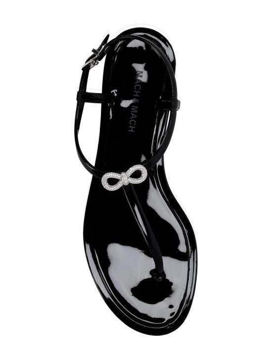 26SS 마흐앤마흐 샌들 SS26 S1142 05 GUM BLK BLACK Black - MACH&MACH