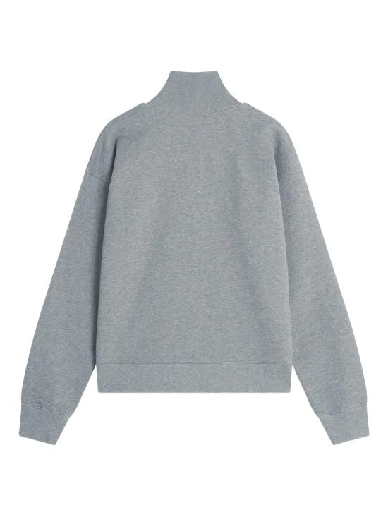 26SS 메종키츠네 스웨터 PW00308KM0341 H131 Medium grey melange - MAISON KITSUNE
