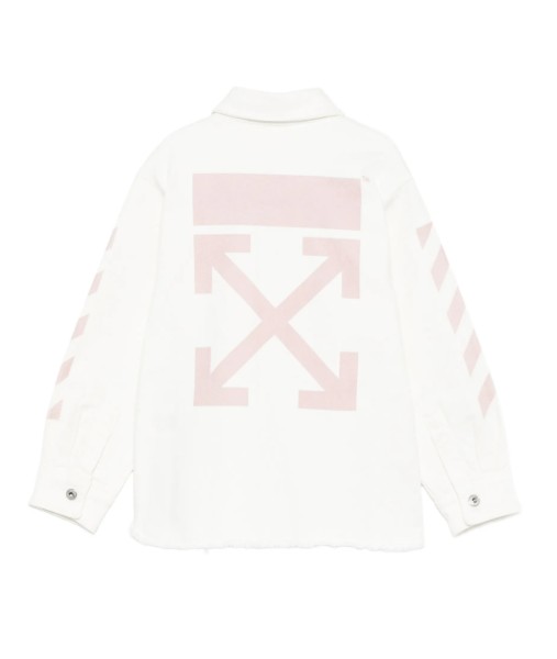 26SS [키즈] 오프화이트 셔츠 44GYD002S26D001 100 White - OFF WHITE