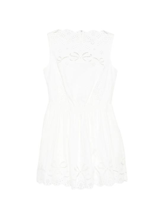 26SS 셀프 포트레이트 숏 원피스 AC26 034SW WHITE