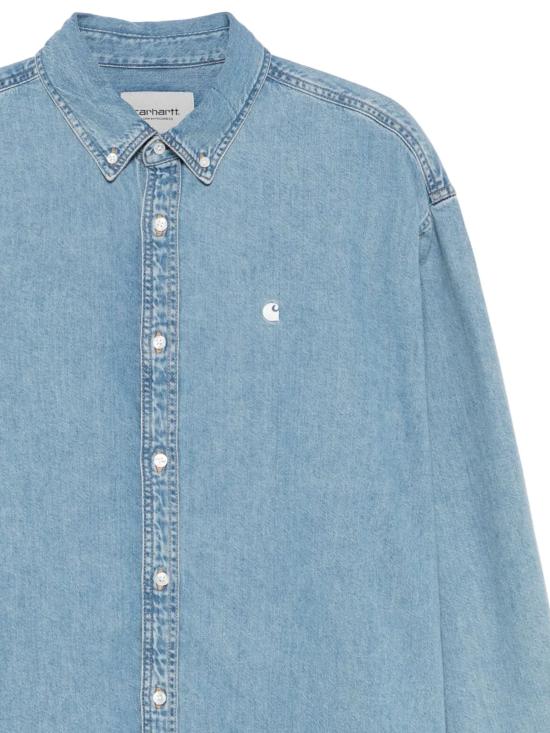 26SS 칼하트 WIP 루카스 셔츠 I034525 0135BLUE BLEACHED - CARHARTT WIP