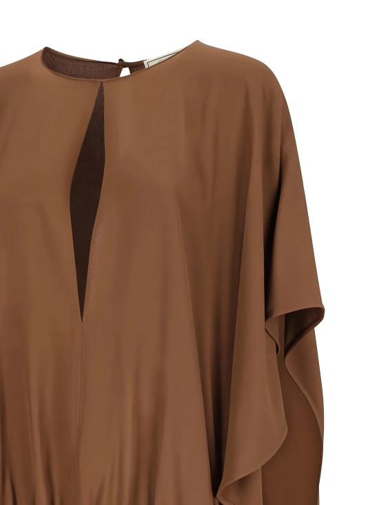 26SS 블루마린 튜닉 P622C449A N0517 TOFFEE BROWN - BLUMARINE