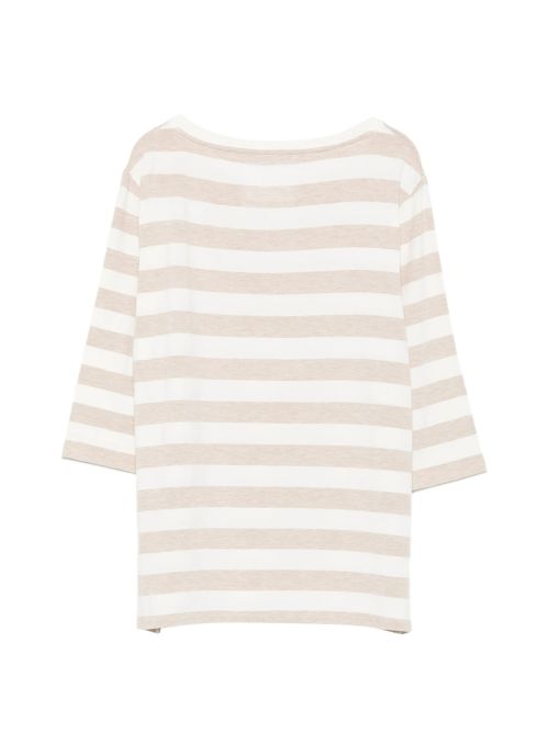 26SS 마제스틱필라쳐 반팔 티셔츠 E26M608 FTS571386 ECRU CHINE - MAJESTIC FILATURES