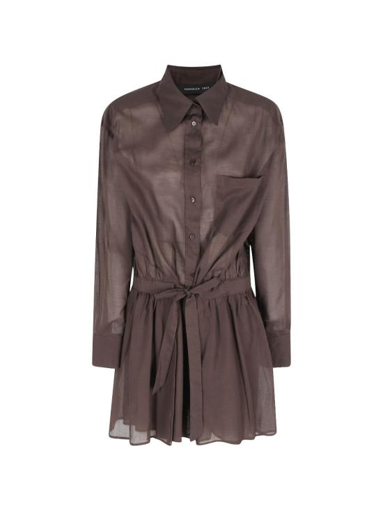 26SS 페데리카 토시 숏 원피스 41238415 69 Brown