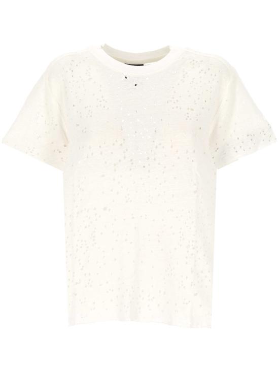 26SS 톰크롬 반팔 티셔츠 WTS62003 OFF WHITE Beige