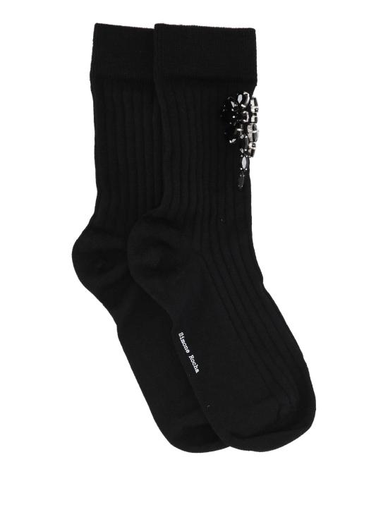 26SS 시몬로샤 양말 SOCK68B 0647BLACK JET