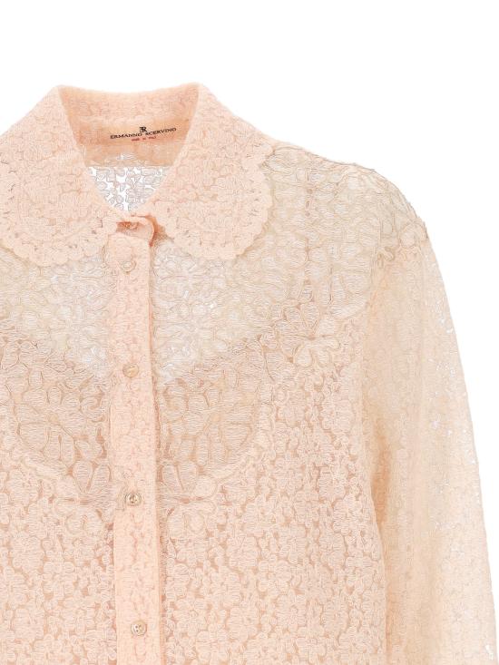 26SS 에르마노 설비노 셔츠 D482K331APCSEWF 20917 Bleached almond - ERMANNO SCERVINO