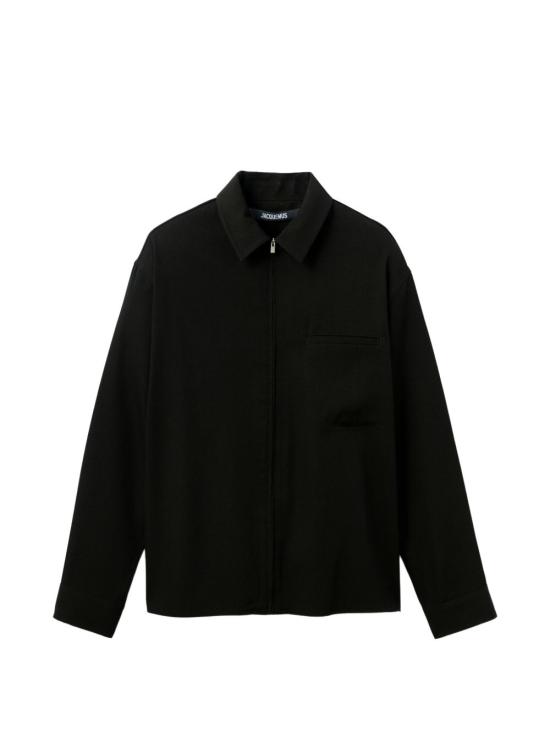 26SS 자크뮈스 긴팔 셔츠 SHM00576AW00739 990 Black