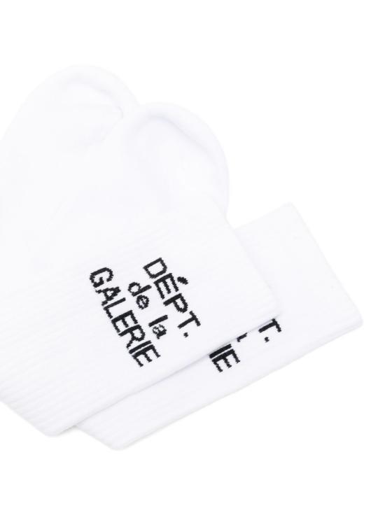 26SS 갤러리 디파트먼트 양말 ACC011 CLWH Clean white - GALLERY DEPT