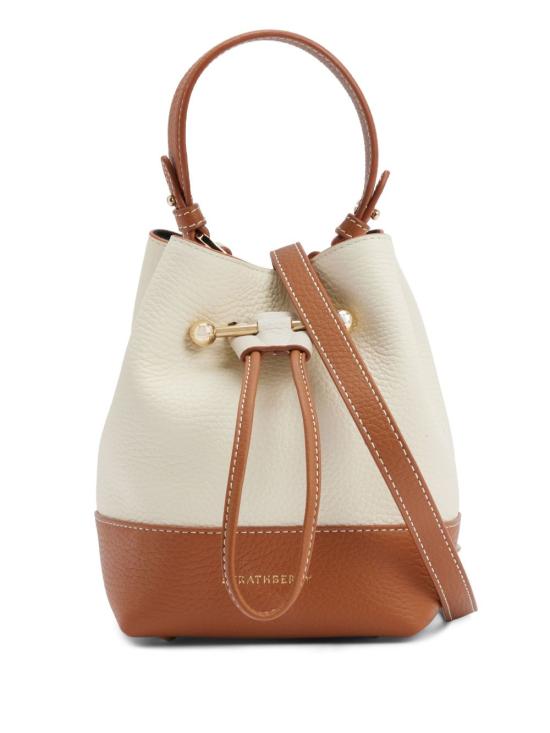 26SS 스트라스 베리 숄더백 20211200676 950 VANILLA TAN VANILLA STITCH