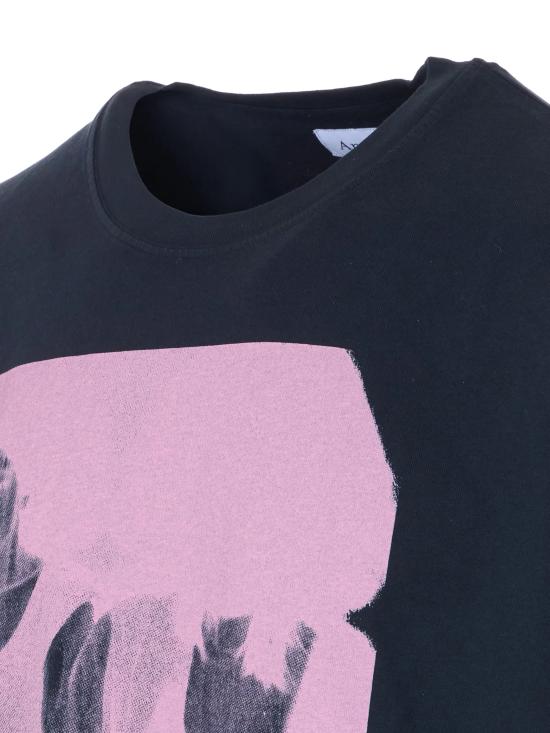 26SS 아미시 반팔 티셔츠 AMU144 CR580569C0073 Washed black - AMISH