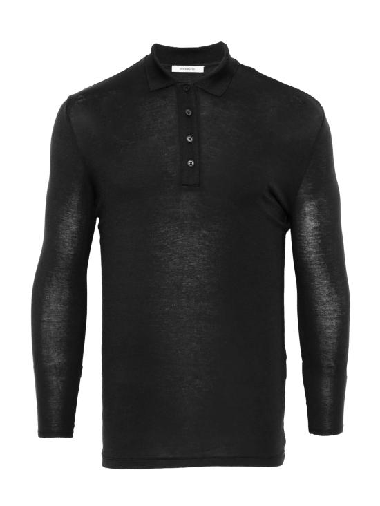 26SS 엔타이어 스튜디오 폴로 티셔츠 ESSS26PO01241 0015 Black