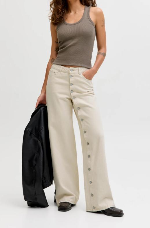 26SS 제이 제이 엑스 엑스 스트레이트 팬츠 12292124 ECRU - JJXX