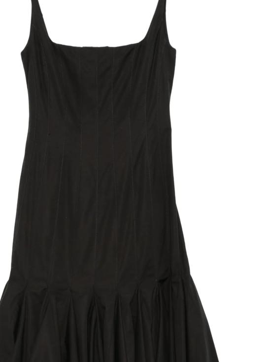 26SS 자크뮈스 미디 원피스 DRW00231AW00350 990 Black - JACQUEMUS