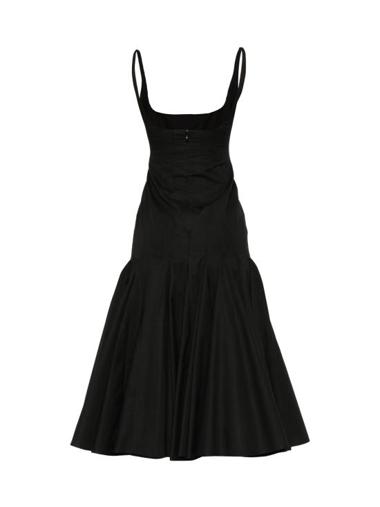 26SS 자크뮈스 미디 원피스 DRW00231AW00350 990 Black - JACQUEMUS