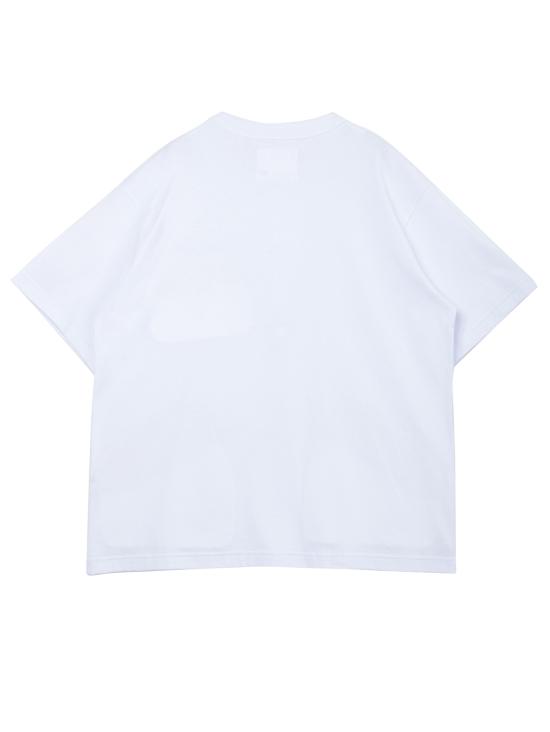 26SS 사카이 X 칼하트 WIP 반팔 티셔츠 26 01092S 101 White - SACAI X CARHARTT WIP