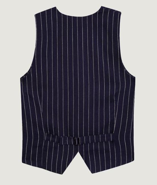 26SS 메종 라비쉬 베스트 ZWDUBAILSHELL STRIPES BLUE WHITE - MAISON LABICHE
