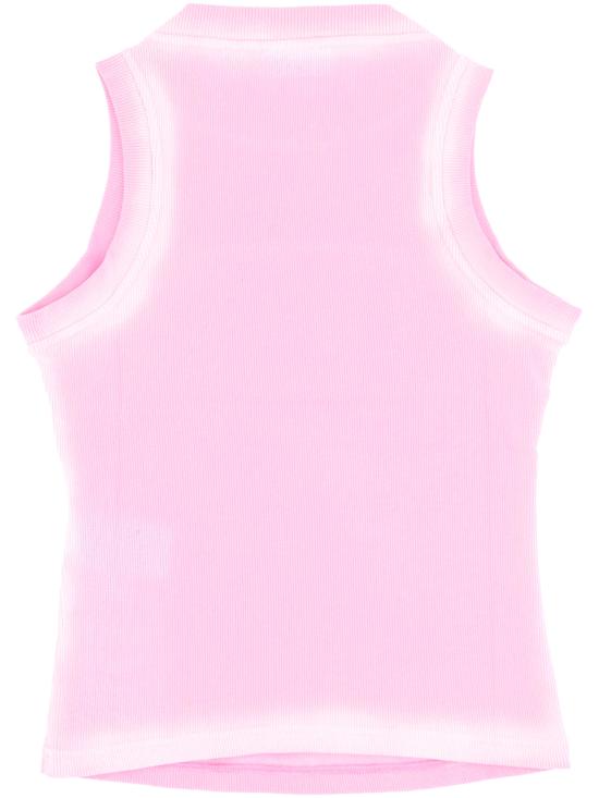 26SS 오프화이트 반팔 티셔츠 2AD236S26JER001 W663 SOFT PINK BLACK - OFF WHITE