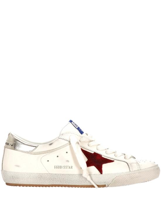 26SS 골든구스 슈퍼스타 스니커즈 GMF01003 F00813712378 WHITE RED PLATINUM