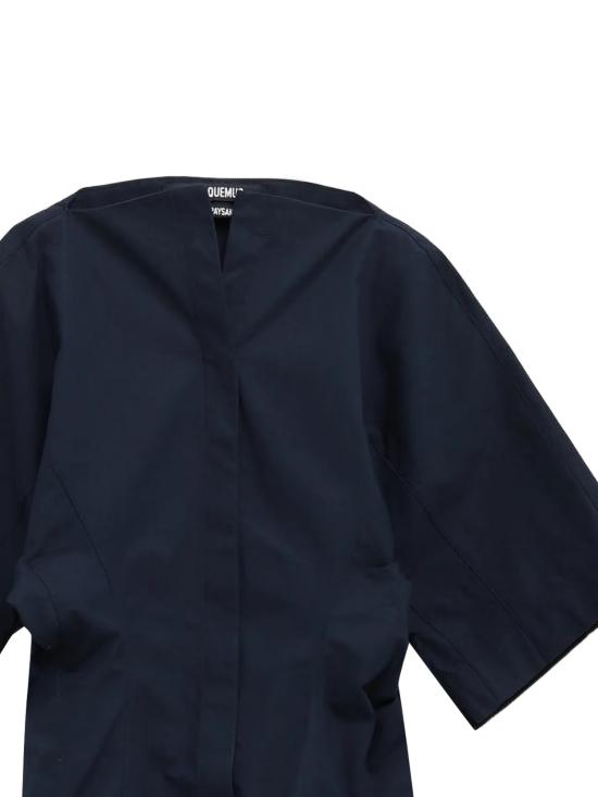 26SS 자크뮈스 셔츠 SHW00560AW00648 390 Dark navy - JACQUEMUS