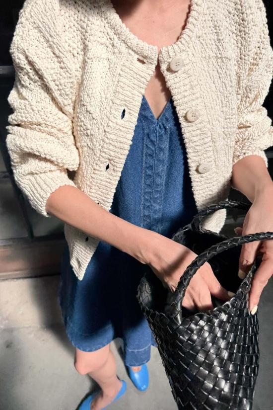  르 본 숍 가디건 Le Bon Shoppe 메이슨 코튼 카디건