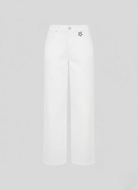 26SS 로레나안토니아찌 스트레이트 팬츠 P2646PA02F4049 0101 White