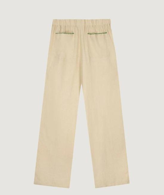 26SS 메종 라비쉬 스트레이트 팬츠 ZWOUDINLI LINEN OATMEAL BEIGE