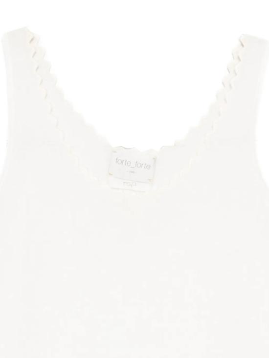 26SS 포르테포르테 민소매 티셔츠 14830 CRYSTAL - FORTE FORTE